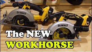 DCS565 Circular Saw the new workhorse  compared to the older DCS393 [upl. by Onofredo672]