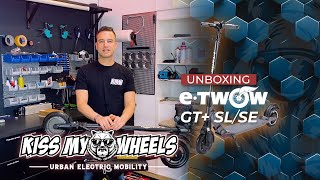 UNBOXING Trottinette électrique ETWOW GT SL  SE  ultra light 13Kg et puissante 500Watts [upl. by Nibla151]