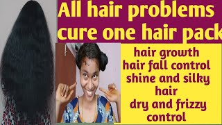 hair mask for hair growthnatural hair growth masksilmple hair growth mask at home remedies [upl. by Antonina]