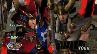 Sengoku Musou 4 II Samurai Warriors 4 II  Naomasa Ii  Tadakatsu Honda Gameplay Hell Difficulty [upl. by Sair]