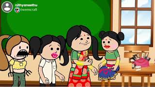 അമ്മ vs മക്കൾ school annual day ❤️ funny comedy cartoon [upl. by Royd946]