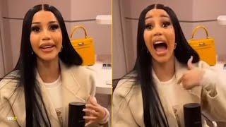 Cardi B Fires Back At Fans Criticizing Her For Hitting The Club Too Much After Divorcing With Offset [upl. by Alaunnoif]