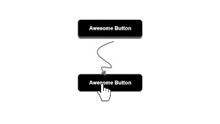 Awesome Button EFFECT Using HTML and CSS css [upl. by Nyraf]