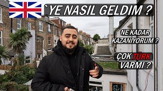 İNGİLTEREYE NASIL GELDİM   £100 Günlük Maaş 🇬🇧 3 [upl. by Simonne]