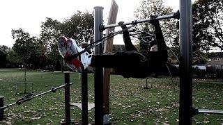 Assisted front lever tutorial step by step progressions calisthenics street workout [upl. by Innoj]