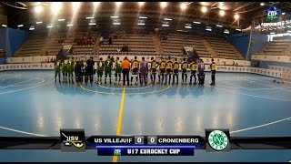 EUROCKEY CUP  US Villejuif vs RSC Cronenberg HIGHLIGHTS [upl. by Nedloh]