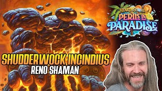 Hearthstone New Cards Shudderwock Incindius Reno Shaman [upl. by Jamill335]