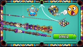 Level 765 Miami 583 Ring 🙀 Venice Carnival Cue Level Max 1 shot  Win 8 ball pool [upl. by Culley]