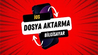 iPhone’dan Bilgisayara Fotoğraf ▶ Kablosuz Dosya Aktarma [upl. by Leiahtan]