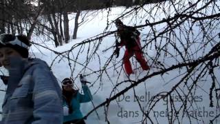 Découverte de la raquette à neige avec Montagne Mélèzin à Risoul [upl. by Niletac]