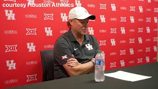 Houston Cougars Dana Holgorsen postgame following 2713 loss to UCF [upl. by Older]