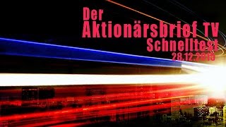 02052016  Schnelltest Der Aktionärsbrief [upl. by Magnum463]