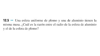 Física Universitaria Vol 1  13era ed Ejercicio 125 [upl. by Wendelin]