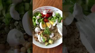 Weekday lunchlunchideas healthylifestyle mealprep fitness journey foodie healthyfood protein [upl. by Nauqit5]