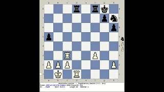 Moscholios Ioannis vs Papaioannou Ioannis  Greece Chess U20 27th 1995 [upl. by Anayhd835]