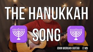 How to Play quotThe Hanukkah Songquot by Adam Sandler Guitar [upl. by Egbert655]