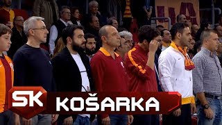 Pokušaj Minuta Ćutanja na meču Galatasaraj  Bešiktaš  Sport Klub Košarka [upl. by Coats]