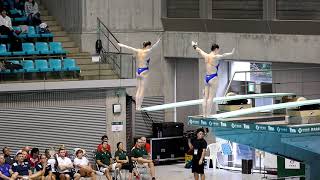 FINACNSG Diving World Series 2019 Sagamihara Womens 3m Synchro Springboard [upl. by Lashond269]