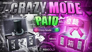 Crazy MODE Is The New Strat On RBXGOLD [upl. by Eissac]