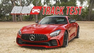 2018 MercedesAMG GT R  Track Test [upl. by Nnail]