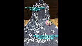 Muslin cotton Dress Materials price 899 free ship viralvideo viralshorts dresses onlineshopping [upl. by Nemsaj493]