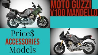 MOTO GUZZI V100 MANDELLO Colours Accessories and Prices Released [upl. by Arv]