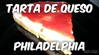 Tarta de queso philadelphia [upl. by Draper]