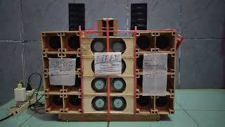 cek sound 12 subwoofer v brewog audio spek 2 inch [upl. by Nnylarej255]