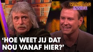 Sam Hagens tegen Johan Hoe weet jij dat nou vanaf hier  VANDAAG INSIDE [upl. by Lemieux]