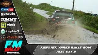 Kenotek Ypres rally 2016  TEST  De Mevius  Duquesne HD [upl. by Kciredes555]