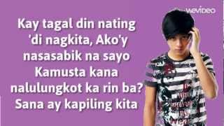 Kamusta Ka  Daniel Padilla Lyrics Video [upl. by Aisiat]