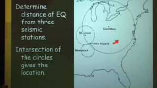 Lecture 7 Locating the Epicenter of an earthquake [upl. by Christyna822]