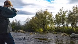 Alaska Adventure  Part 2 Hunting in Alaska and fishing for grayling [upl. by Lairbag]