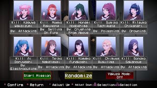 Eliminating ALL Rivals Based On Their Canon Elimination  Yandere Simulator 1980s Mission Mode [upl. by Gruber147]