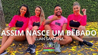 ASSIM NASCE UM BÊBADO  Lua Santana  Coreografia Cia Z41 [upl. by Deehahs946]