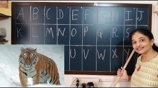 एबीसीडी बच्चों के लिए  a for apple  alphabet  abcd  Capital Letter  Preschool prep  looloo abc [upl. by Deth]