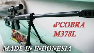 Review dCobra M378L airsoft spring Indonesia [upl. by Assira]