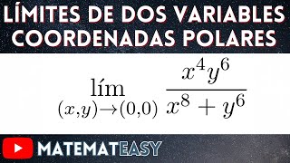 📌 Límites de Dos Variables  Coordenadas Polares Ejercicio 12 [upl. by Adolphus]