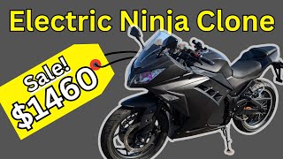 I Bought the CHEAPEST Electric Motorcycle amp Registered it  1460 for a 72v Bike [upl. by Schuman374]