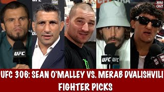 Noche UFC 306 Sean OMalley vs Merab Dvalishvili Fighter Picks [upl. by Saffren]