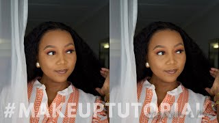 makeuptutorial Luvme Hair Wig Review  Do My Make Up With Me [upl. by Nessy37]