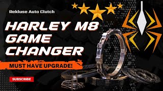 Harley Touring M8 Rekluse Auto Clutch Install and Review  Game Changer [upl. by Akimrej796]