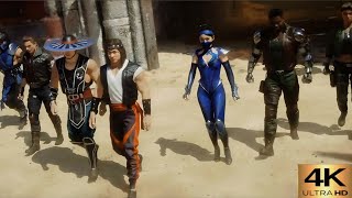 MORTAL KOMBAT ONSLAUGHT Opening Scene  4K ULTRA HD [upl. by Giacopo]