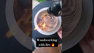 Mastering Yakisugi Transforming an Ash Plate with Fire 🔥 [upl. by Nylsirhc]