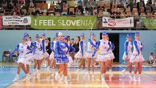 Majorettes Nessie  Trutnov  defilé baton classic  parada mažoretky  Maribor 2023  MWF [upl. by Zephan]