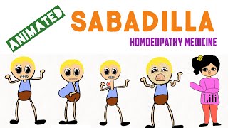 Sabadilla Homoeopathy Medicine  Allens Keynotes Animated Series [upl. by Nibor]