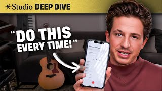 Charlie Puth’s 5 BEST Songwriting Tips  Studio Deep Dive [upl. by Aneerehs]