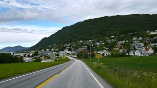 E136 to Ålesund  Norway Scenic Drive 4K [upl. by Linnell969]