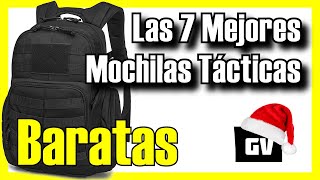 🔥🎒 Las 7 MEJORES Mochilas Tácticas BARATAS de Amazon 2024✅CalidadPrecio Militares  Económicas [upl. by Enilreug]