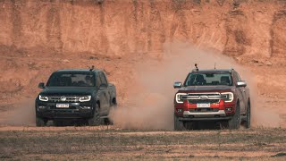 La Amarok V6 derrotó a la Ranger V6 luego “murió” [upl. by Sivlek110]